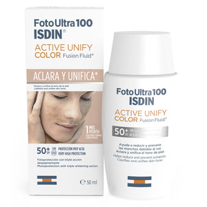 Foto Ultra 100 ISDIN Active Unify COLOR Fusion Fluid SPF 50+