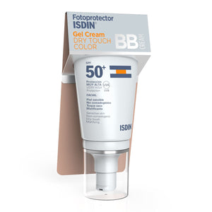 Fotoprotector Isdin 50+ Gel Crema Dry Touch 50+ c/color