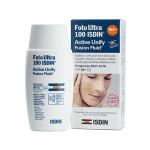 Foto Ultra 100 ISDIN Active Unify Fusion Fluid SPF 50+