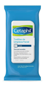 Cetaphil toallitas de limpieza facial